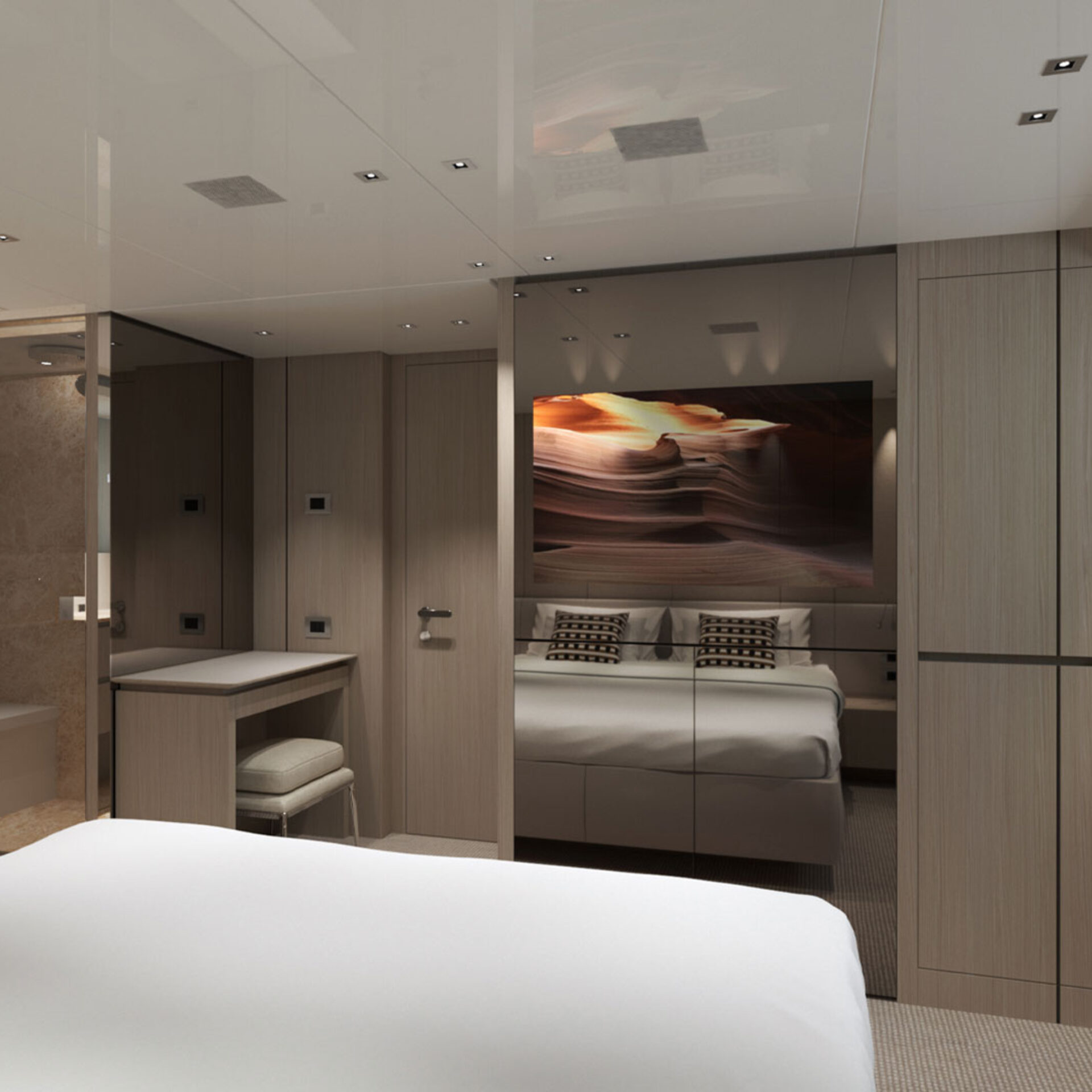 Sanlorenzo SX76 yacht interior